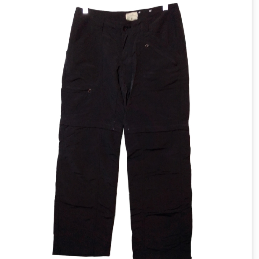 Royal Robbins convertible hiking pants black size 8